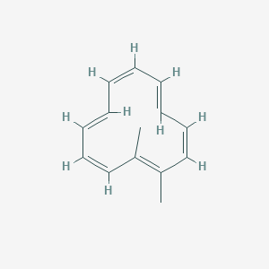 (1E,3Z,5E,7Z,9E,11Z)-1,2-dimethylcyclododeca-1,3,5,7,9,11-hexaene