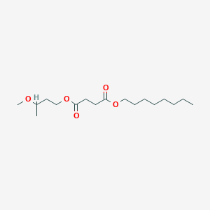 3-Methoxybutyl octyl butanedioate