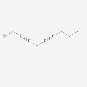 1-Bromo-4-methylnona-2,5-diyne