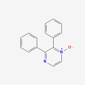 1-Oxo-2,3-diphenyl-1lambda~5~-pyrazine