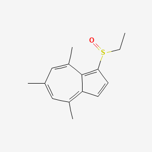 Azulene, 1-(ethylsulfinyl)-4,6,8-trimethyl-