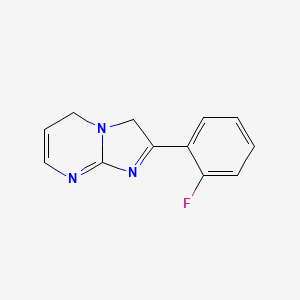 2-(2-Fluorophenyl)-3,5-dihydroimidazo[1,2-a]pyrimidine