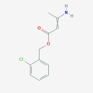 (2-Chlorophenyl)methyl 3-aminobut-2-enoate