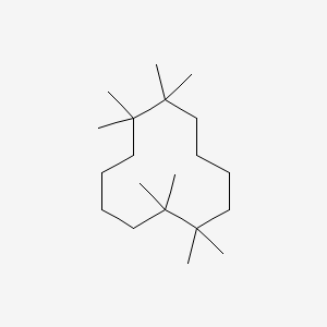 1,1,2,2,7,7,8,8-Octamethylcyclododecane