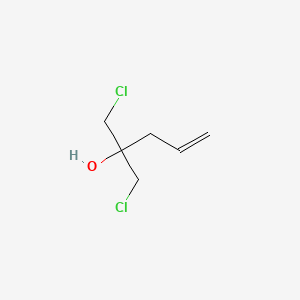 1-Chloro-2-(chloromethyl)pent-4-en-2-ol