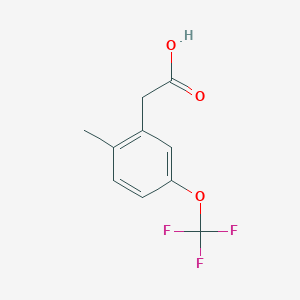 2-Methyl-5-(trifluoromethoxy)phenylacetic acid