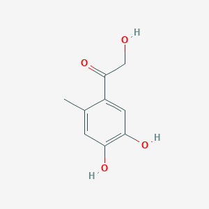 1-(4,5-Dihydroxy-2-methylphenyl)-2-hydroxyethanone