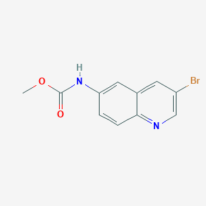 Methyl 3-bromoquinolin-6-ylcarbamate