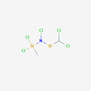 molecular formula C2H4Cl5NSi2 B14581225 CID 78065994 