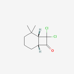 (1R,6R)-8,8-Dichloro-2,2-dimethylbicyclo[4.2.0]octan-7-one