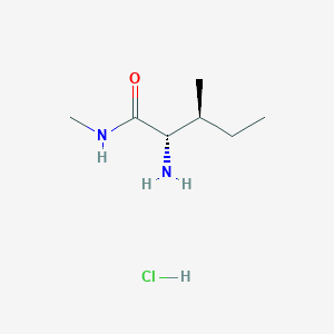 (2S,3S)-2-amino-N,3-dimethylpentanamide hydrochloride