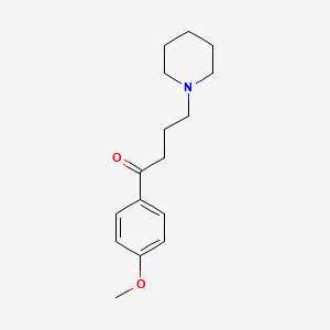 1-(4-Methoxyphenyl)-4-(piperidin-1-yl)butan-1-one