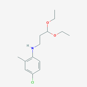 4-Chloro-N-(3,3-diethoxypropyl)-2-methylaniline