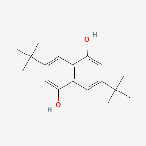 3,7-Di-tert-butylnaphthalene-1,5-diol