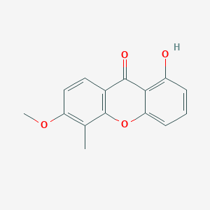 1-Hydroxy-6-methoxy-5-methyl-9H-xanthen-9-one