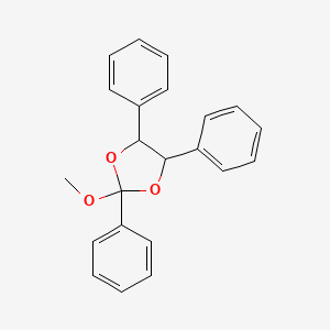 2-Methoxy-2,4,5-triphenyl-1,3-dioxolane