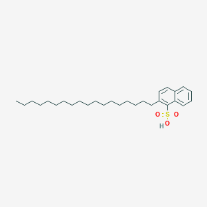 2-Octadecylnaphthalene-1-sulfonic acid