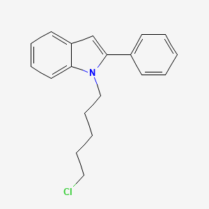 1-(5-Chloropentyl)-2-phenyl-1H-indole