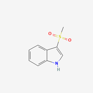 molecular formula C9H9NO2S B1458145 3-methanesulfonyl-1H-indole CAS No. 582321-06-0
