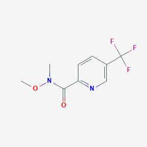 N-methoxy-N-methyl-5-(trifluoromethyl)picolinamide