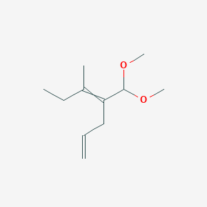 4-(Dimethoxymethyl)-5-methylhepta-1,4-diene