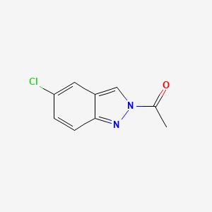 molecular formula C9H7ClN2O B1458163 2-acetyl-5-chloro-2H-indazole CAS No. 98083-44-4