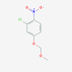 2-Chloro-4-(methoxymethoxy)-1-nitrobenzene