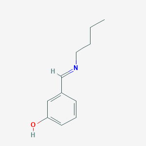 3-[(E)-(Butylimino)methyl]phenol