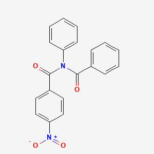 Benzamide, N-benzoyl-4-nitro-N-phenyl-