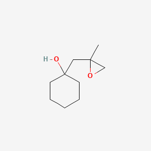 Cyclohexanol, 1-[(2-methyloxiranyl)methyl]-