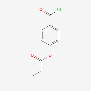 4-(Chlorocarbonyl)phenyl propanoate