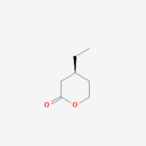 (4S)-4-ethyloxan-2-one