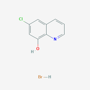 molecular formula C9H7BrClNO B1458181 6-Chloroquinolin-8-ol hydrobromide CAS No. 1803582-34-4