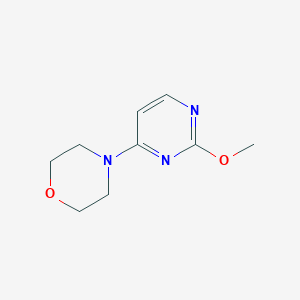 molecular formula C9H13N3O2 B1458182 2-Methoxy-4-morpholinopyrimidine CAS No. 1400644-32-7