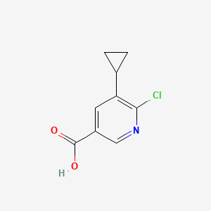 6-Chloro-5-cyclopropylpyridine-3-carboxylic acid