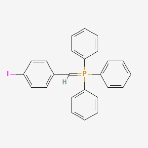 molecular formula C25H20IP B14582069 Phosphorane, [(4-iodophenyl)methylene]triphenyl- CAS No. 61110-96-1