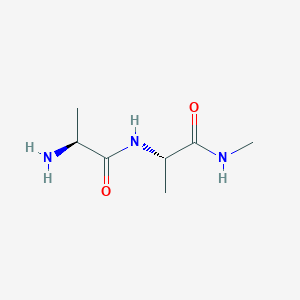 molecular formula C7H15N3O2 B14582085 L-Alanyl-N-methyl-L-alaninamide CAS No. 61275-28-3