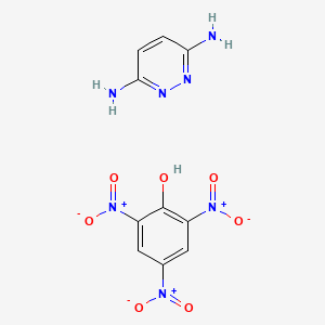 2,4,6-Trinitrophenol--pyridazine-3,6-diamine (1/1)