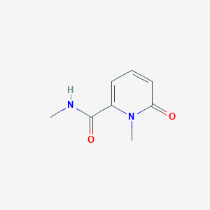 2-Pyridinecarboxamide, 1,6-dihydro-N,1-dimethyl-6-oxo-