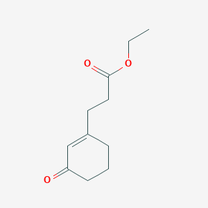 Ethyl 3-(3-oxocyclohex-1-en-1-yl)propanoate