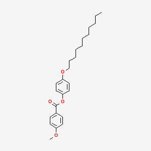 4-(Undecyloxy)phenyl 4-methoxybenzoate