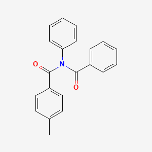 Benzamide, N-benzoyl-4-methyl-N-phenyl-