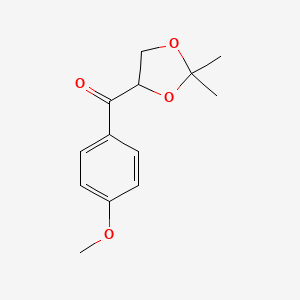 (2,2-Dimethyl-1,3-dioxolan-4-yl)(4-methoxyphenyl)methanone