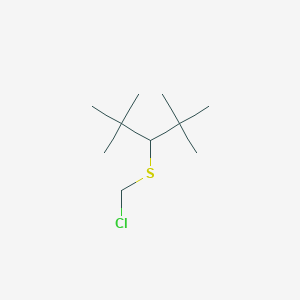 3-[(Chloromethyl)sulfanyl]-2,2,4,4-tetramethylpentane