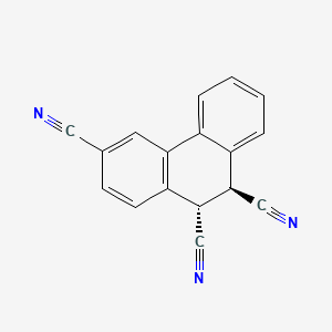 (9S,10S)-9,10-dihydrophenanthrene-3,9,10-tricarbonitrile