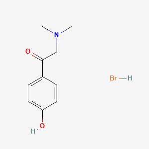 2-(Dimethylamino)-1-(4-hydroxyphenyl)ethanone;hydrobromide