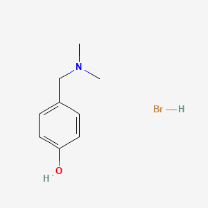 4-[(Dimethylamino)methyl]phenol;hydrobromide