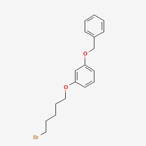 1-(Benzyloxy)-3-[(5-bromopentyl)oxy]benzene