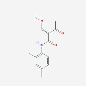 N-(2,4-Dimethylphenyl)-2-(ethoxymethylidene)-3-oxobutanamide