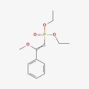 Diethyl (2-methoxy-2-phenylethenyl)phosphonate